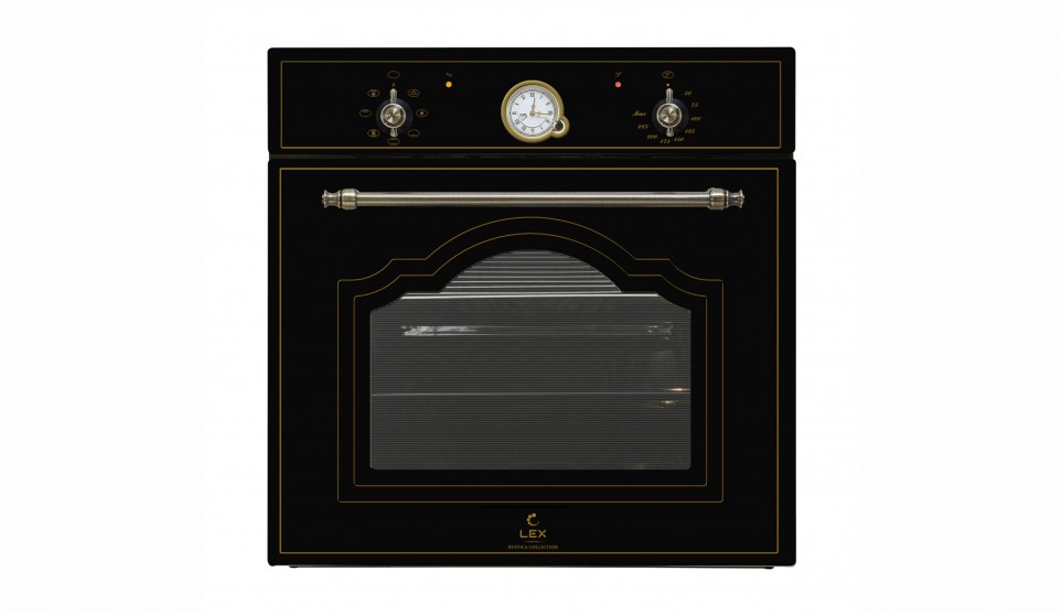 Духовой шкаф LEX EDM 6070C BL Чёрное стекло - фото 1