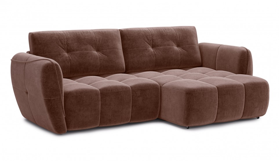 Угловой диван Треви-3 Kengoo/nut - фото 1