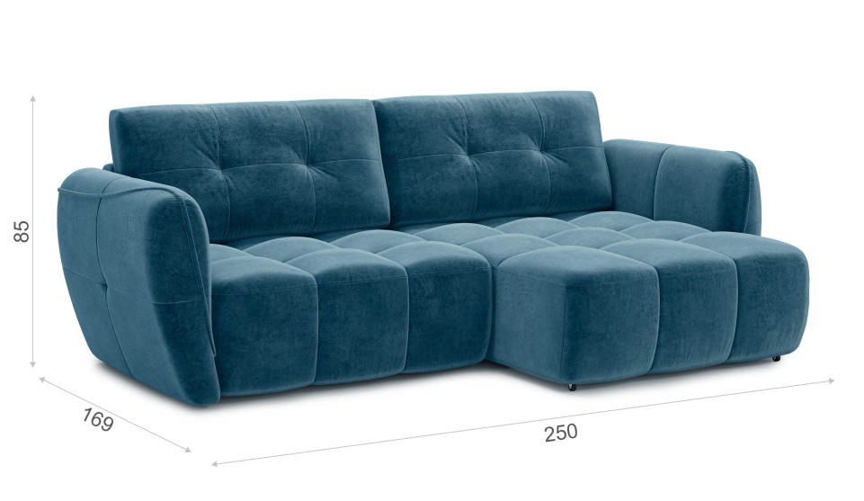 Угловой диван Треви-3 Kengoo/teal - фото 5