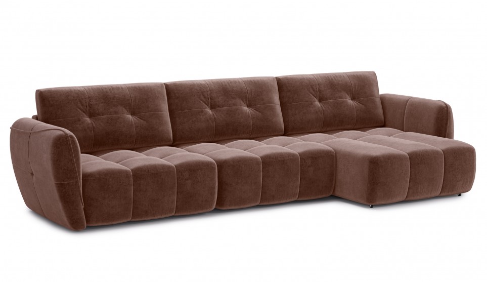 Угловой диван Треви-4 Kengoo/nut - фото 1