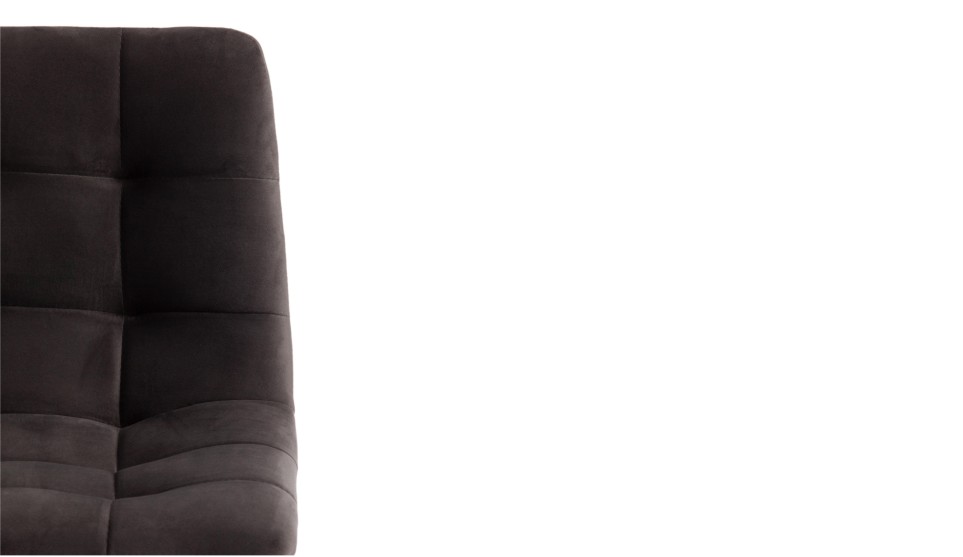 Полубарный стул Chilly Тёмно-серый barkhat 14/чёрный - фото 6