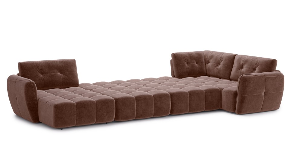 Угловой диван Треви-6 Kengoo/nut - фото 4