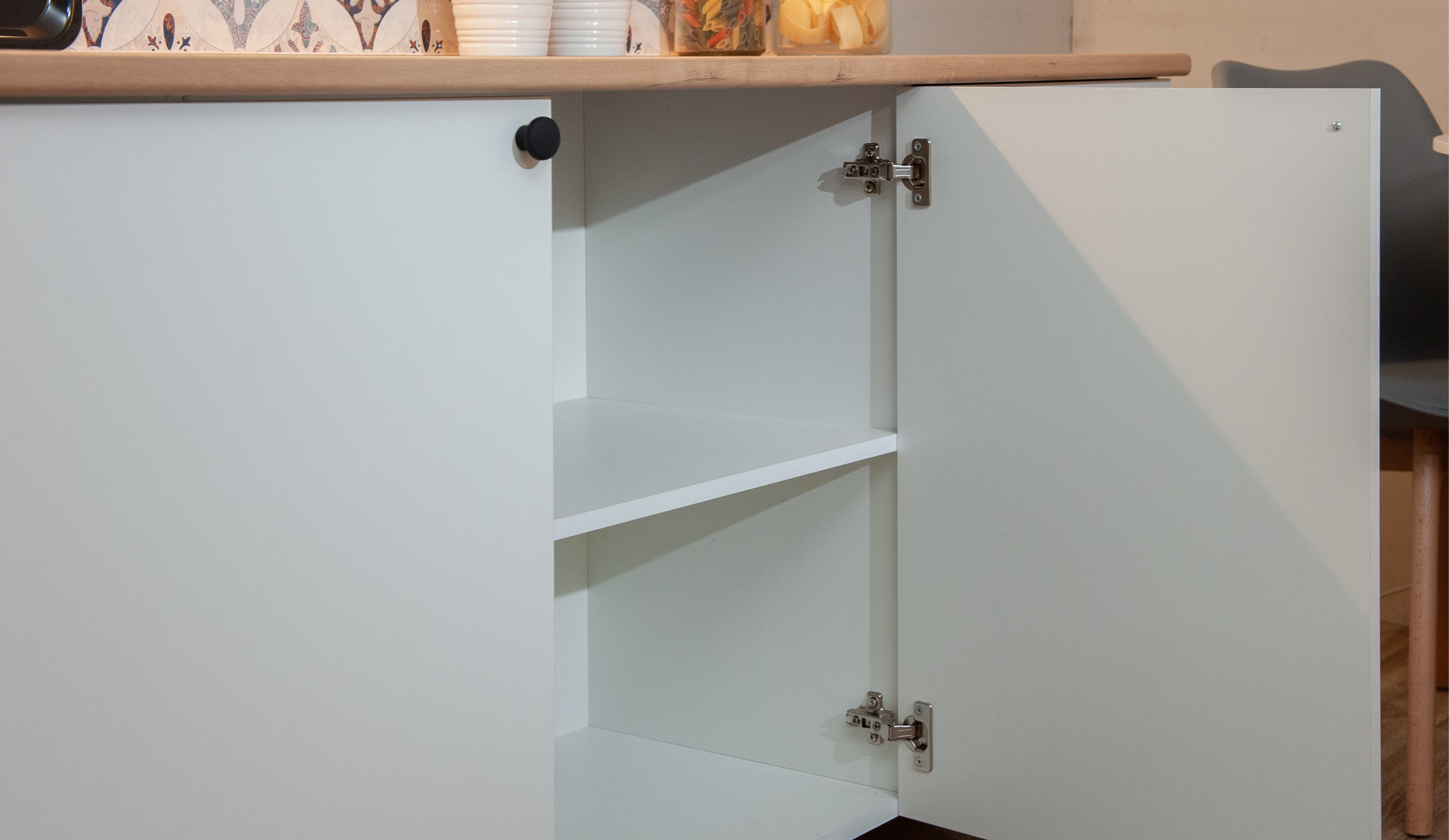 Кухонный гарнитур Ева 1,8м, цвет белый (дуб классический) - фото 9