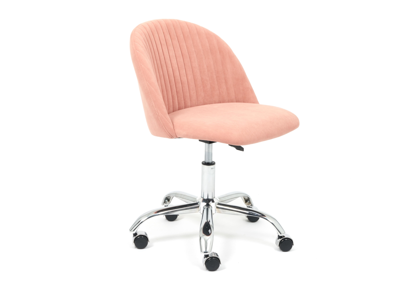 Кресло офисное Melody, цвет флок, розовый 137