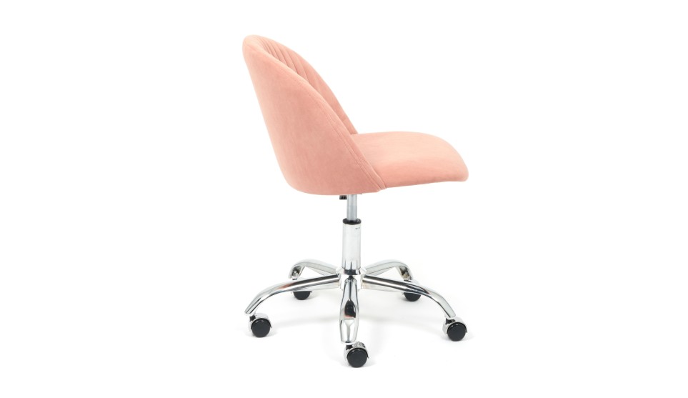 Кресло офисное Melody Флок, розовый 137 - фото 2