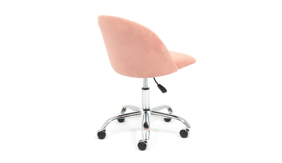 Кресло офисное Melody Флок, розовый 137 - фото 3