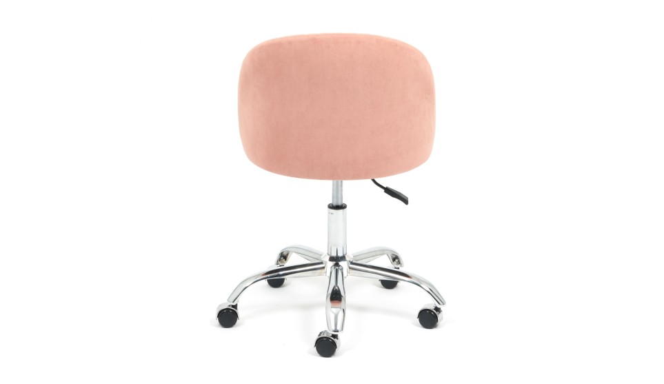 Кресло офисное Melody Флок, розовый 137 - фото 4