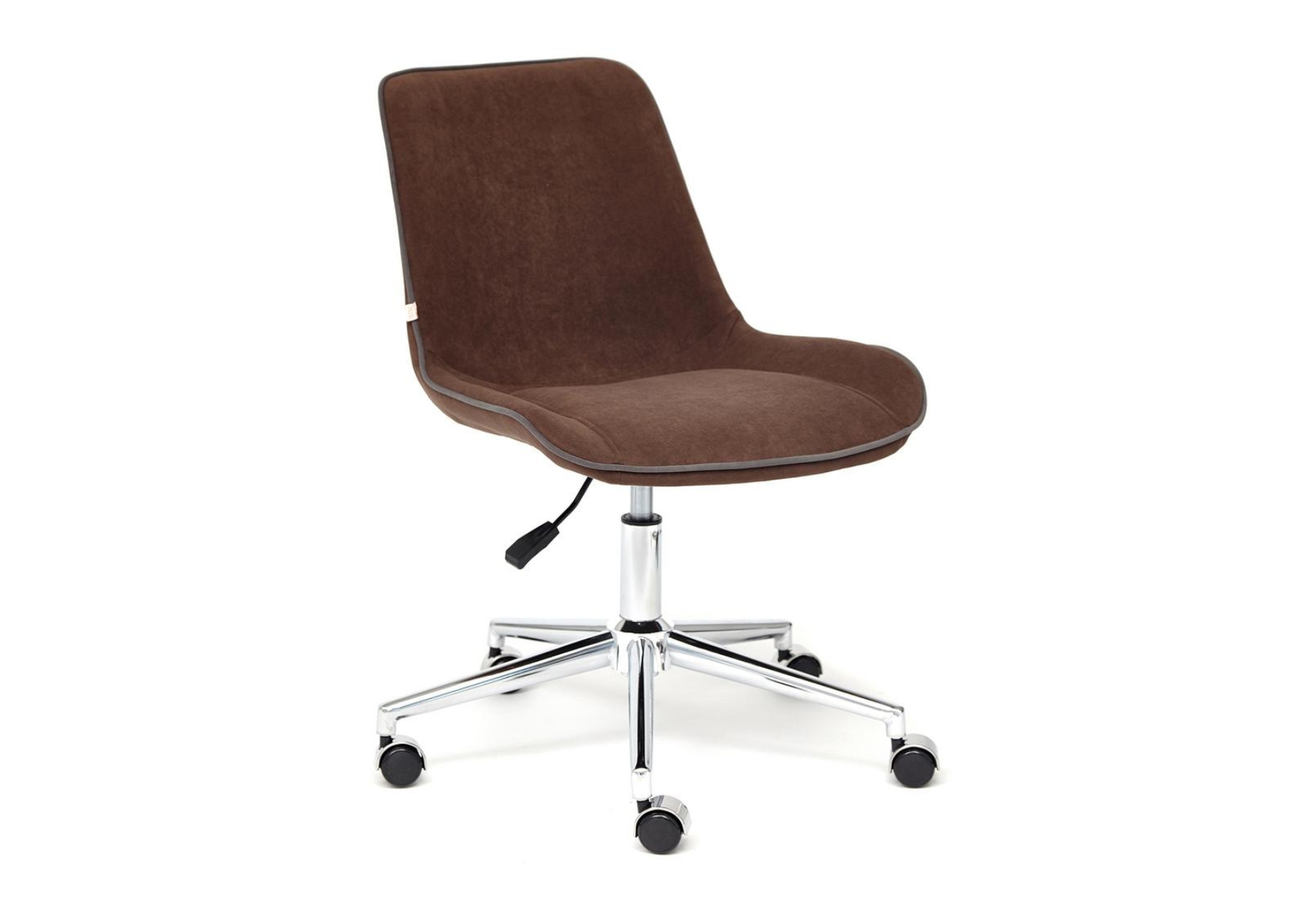 Кресло офисное STYLE, цвет флок, коричневый 6 - фото 1