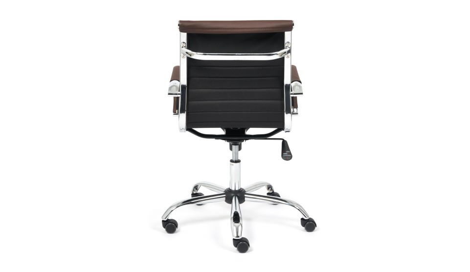 Кресло офисное URBAN-LOW Кож/зам, коричневый 36-36 - фото 5