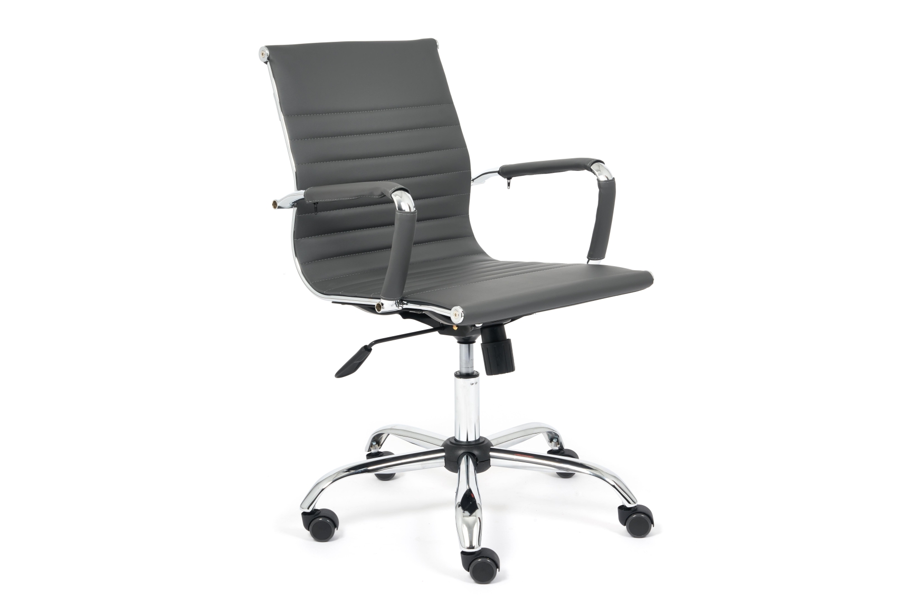 Кресло офисное URBAN-LOW, цвет кож/зам, металлик 36