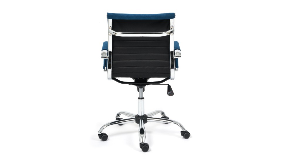 Кресло офисное URBAN-LOW Флок, синий 32 - фото 5