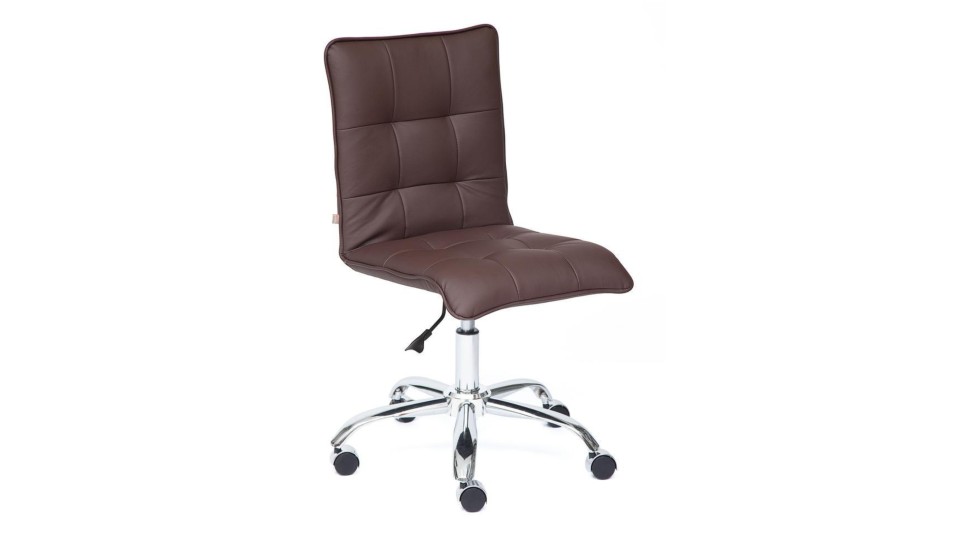 Кресло офисное ZERO Кож/зам, коричневый 36-36 - фото 1