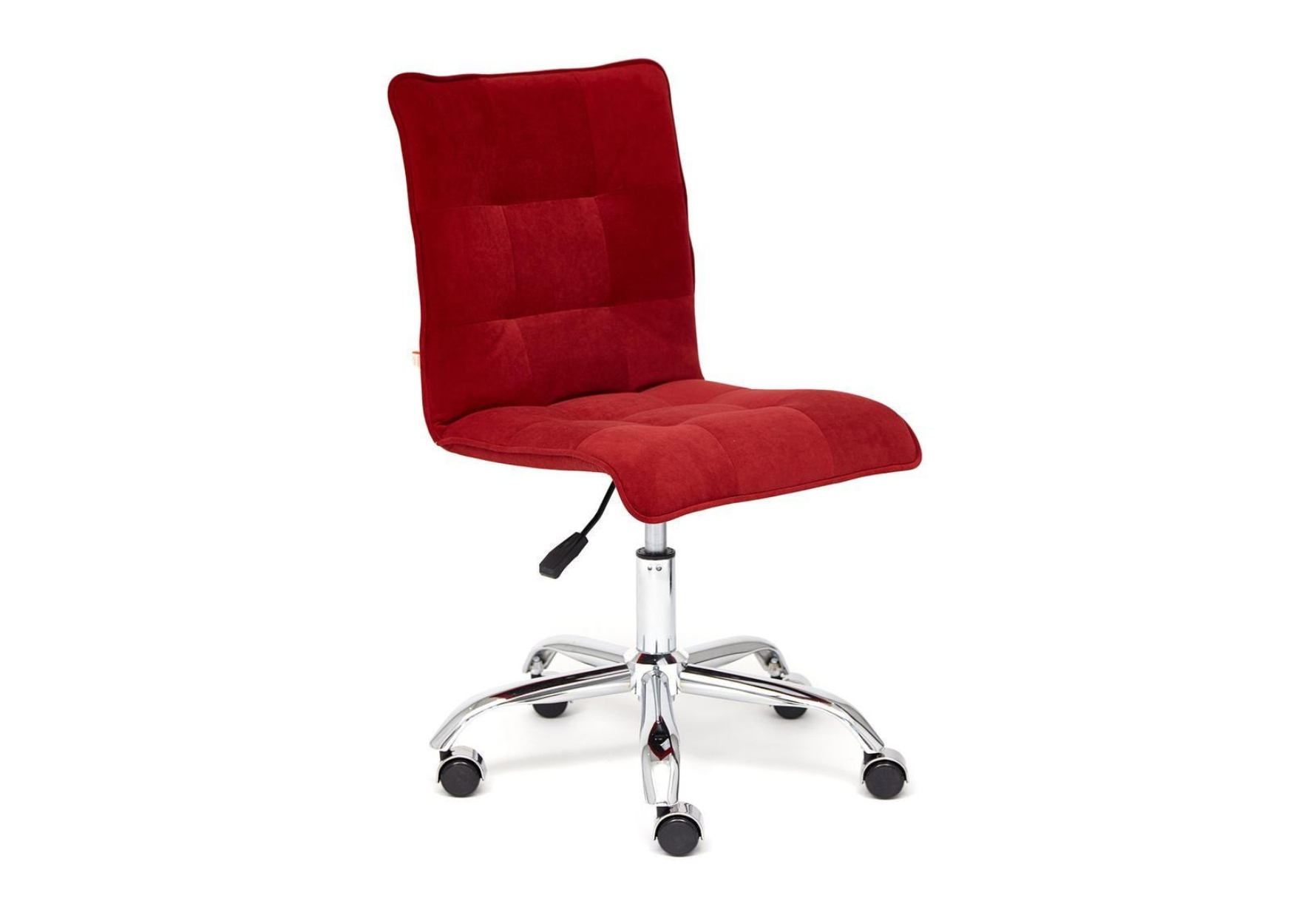 Кресло офисное ZERO, цвет (ткань) флок, бордовый 10 - фото 1