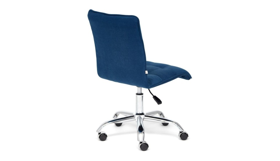 Кресло офисное ZERO (ткань) флок, синий 32 - фото 3