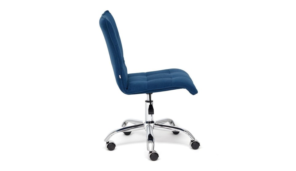 Кресло офисное ZERO (ткань) флок, синий 32 - фото 2