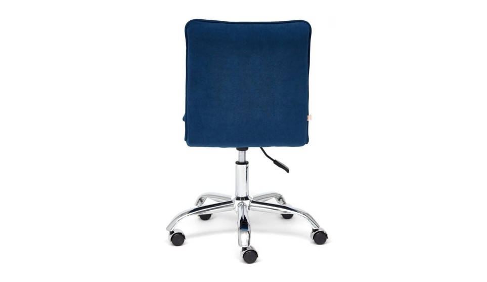 Кресло офисное ZERO (ткань) флок, синий 32 - фото 4