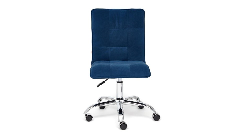 Кресло офисное ZERO (ткань) флок, синий 32 - фото 5