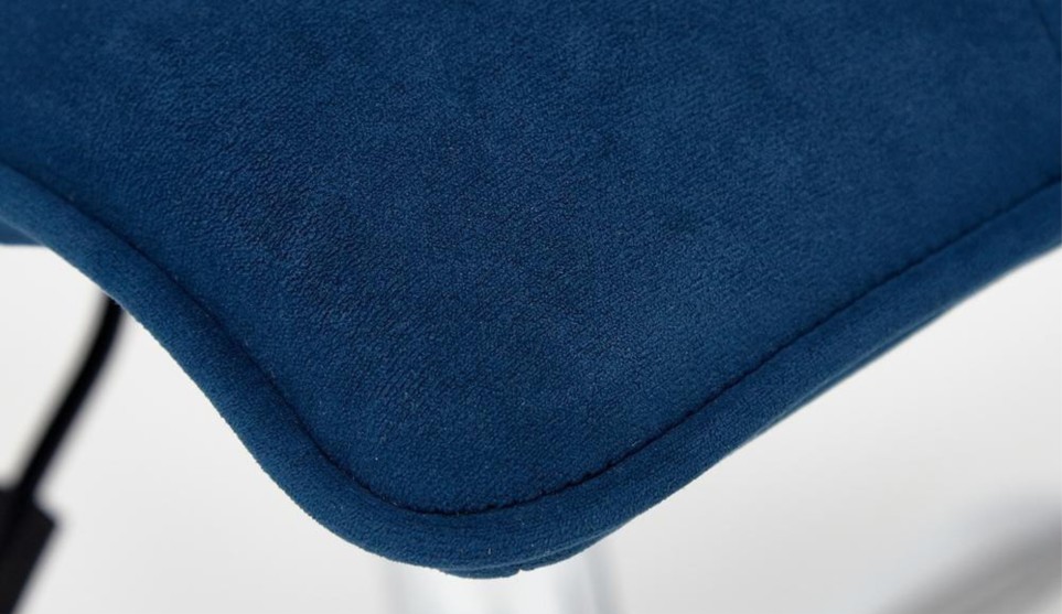 Кресло офисное ZERO (ткань) флок, синий 32 - фото 7