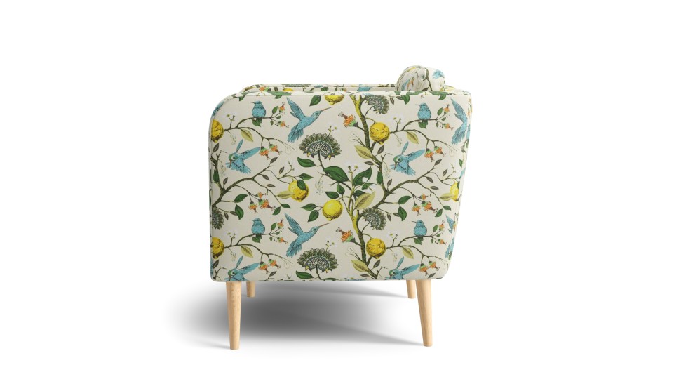 Кресло Корси Floristry lemon - фото 3