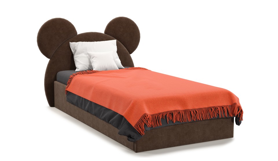 Кровать для детской Смайл Тедди Ultra chocolate - фото 1