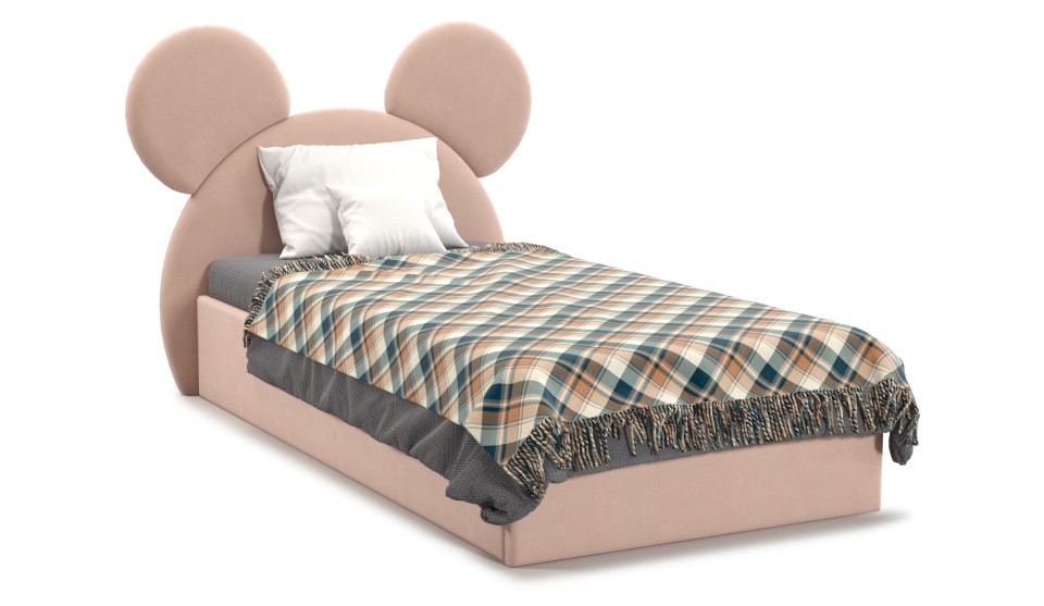 Кровать для детской Смайл Микки Ultra rose - фото 1