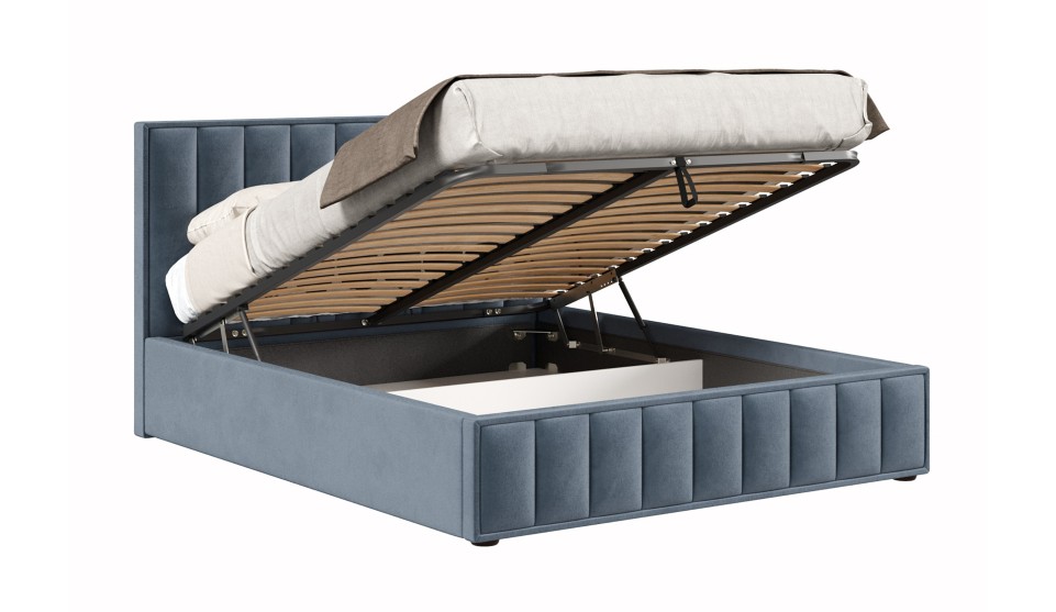 Мягкая кровать Анкона с подъемным механизмом 160*200 Seven 17 - фото 2