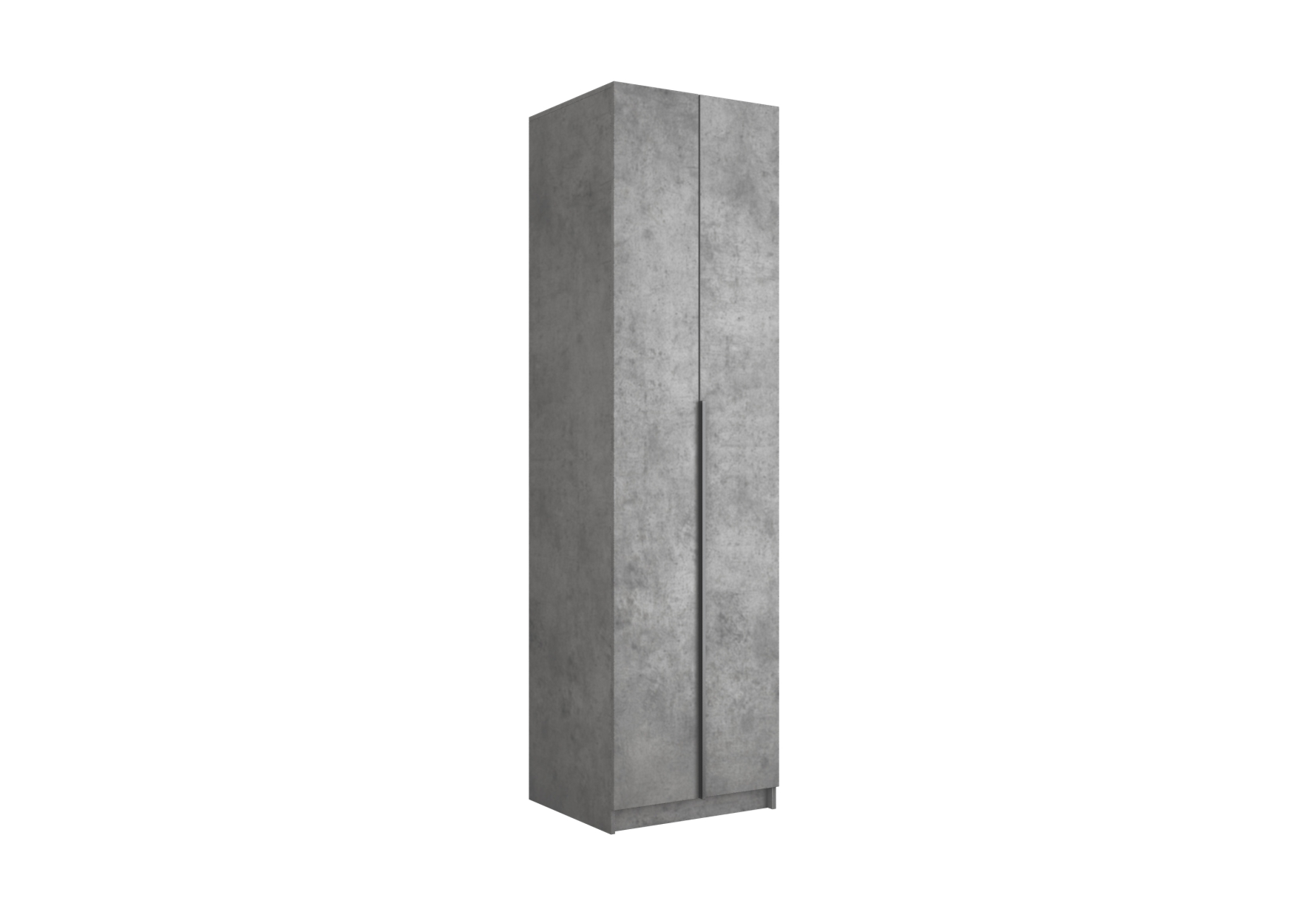 Распашной шкаф Локер, цвет бетон